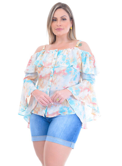 Foto Blusa Plus Size Aretha