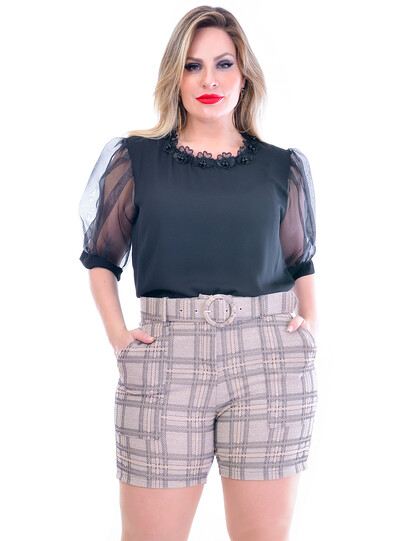 Foto Blusa Plus Size Glaucia