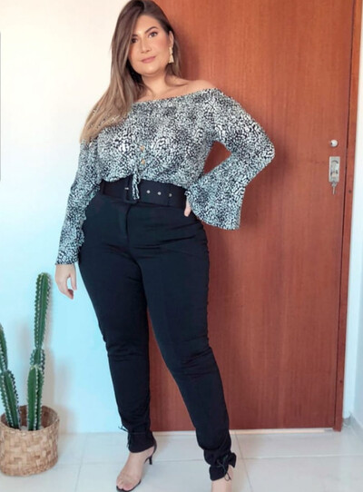 Foto Calça Plus Size Predileta