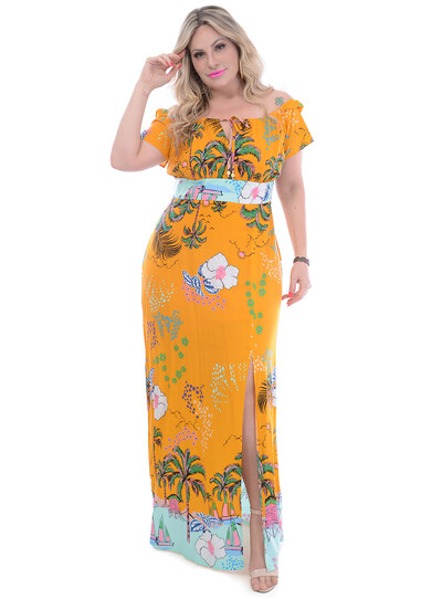 Foto Vestido Plus Size Juliana