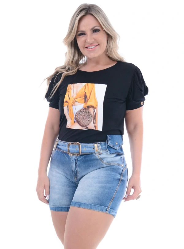 Blusa Plus Size Genuína