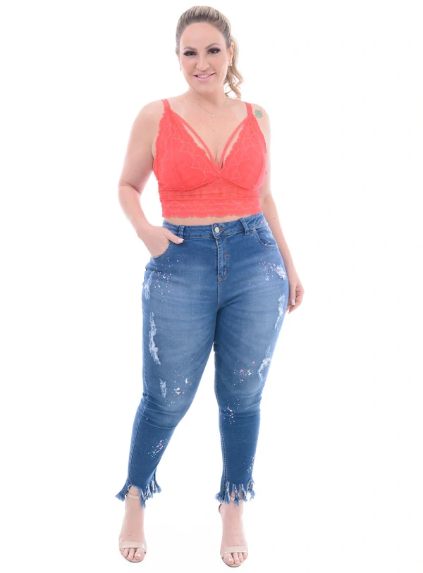 Calça Jeans Plus Size Pluto