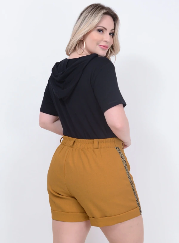 Blusa Capuz Sunrise Plus Size