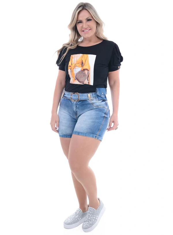 Blusa Plus Size Genuína