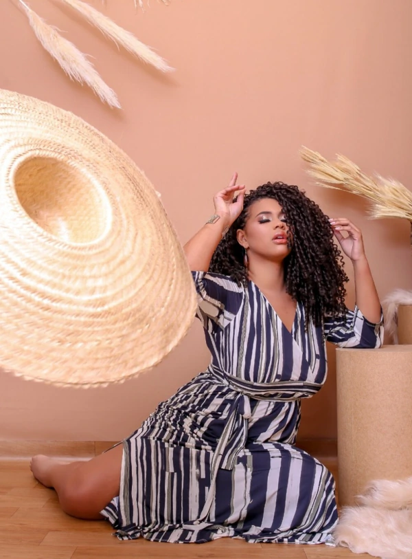 Vestido Plus Size Adamantina