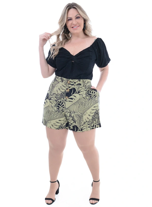 Blusa Plus Size Leão