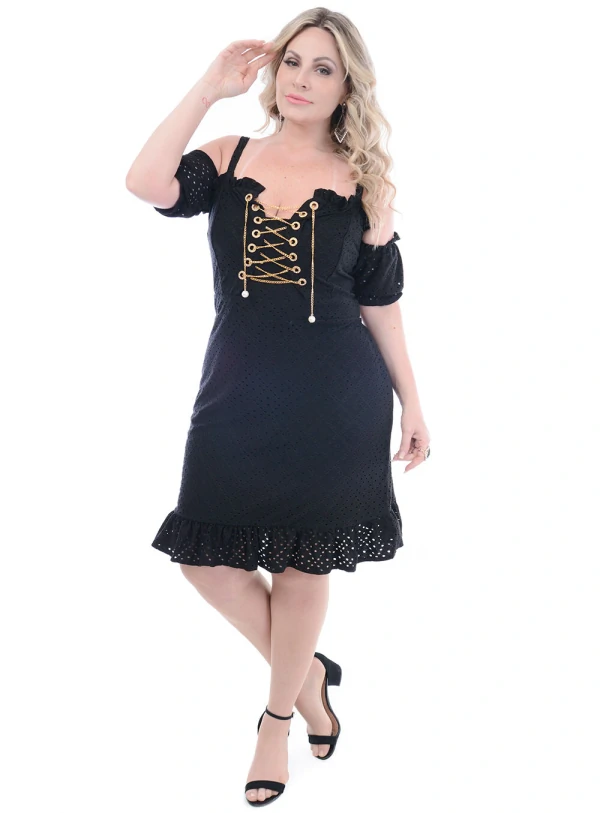 Vestido Plus Size Amélia