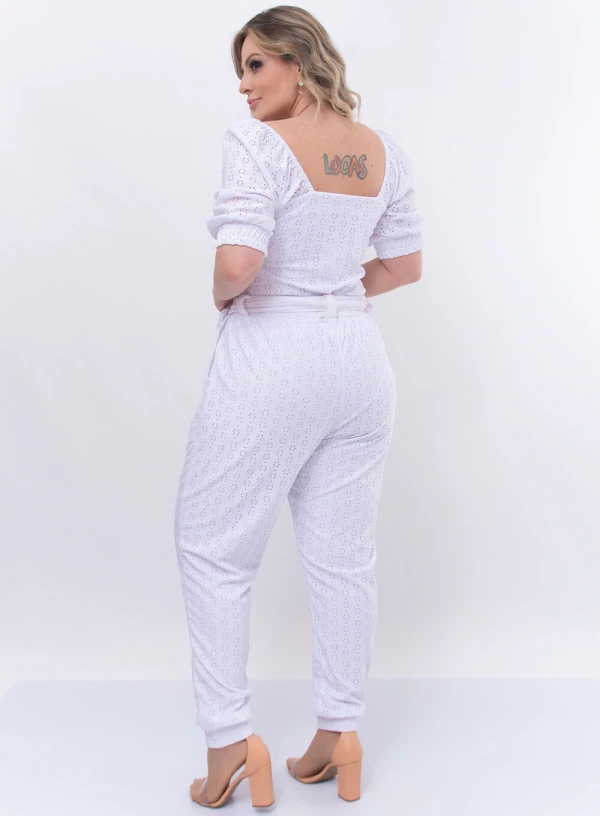 Conjunto Plus Size Branco