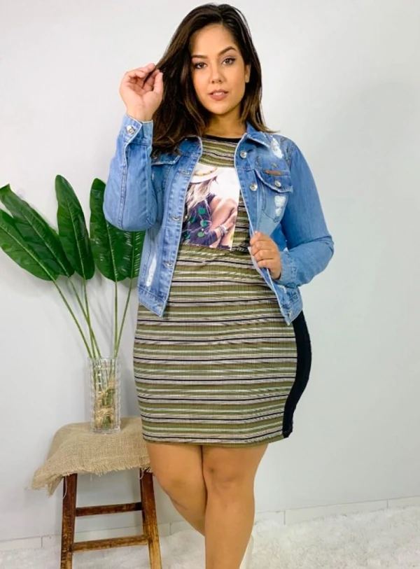 Vestido Plus Size Aguai