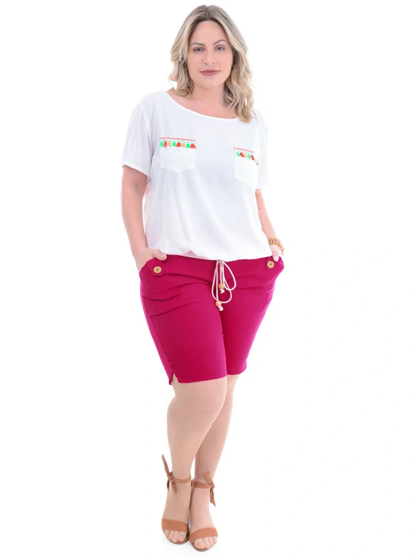 Blusa Plus Size Poli