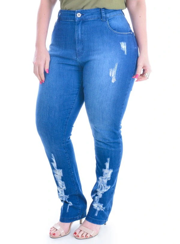 Calça Jeans Plus Size Messina