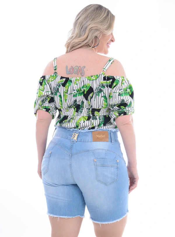 Blusa Plus Size Aquário