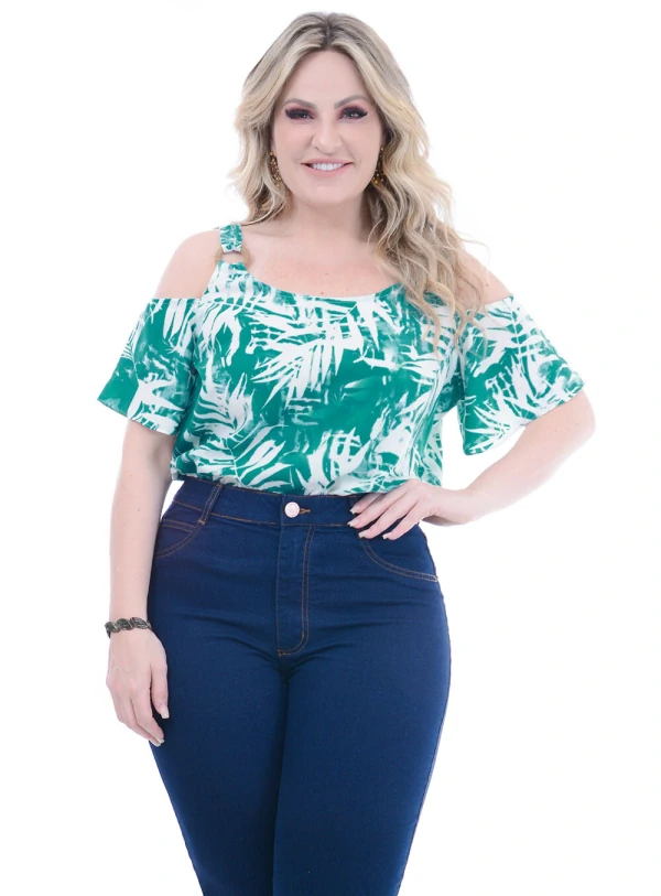 Blusa Plus Size Argola