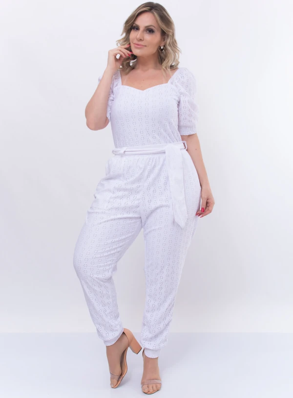 Conjunto Plus Size Branco