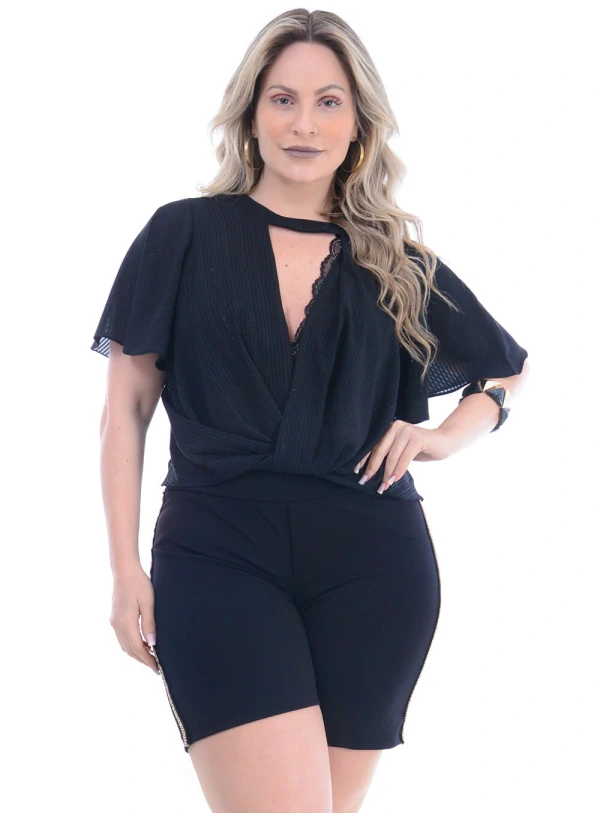 Blusa Plus Size Equilibrada