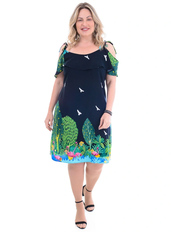 Vestido Plus Size Jeane