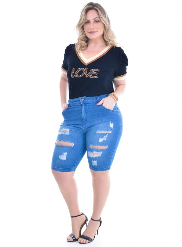 Blusa Plus Size Málaga