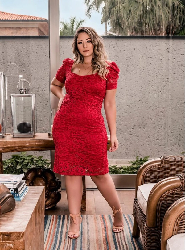 Vestido Plus Size Bruna
