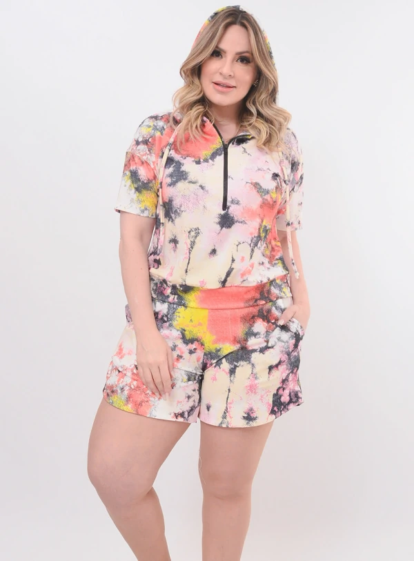 Conjunto Plus Size Manchas