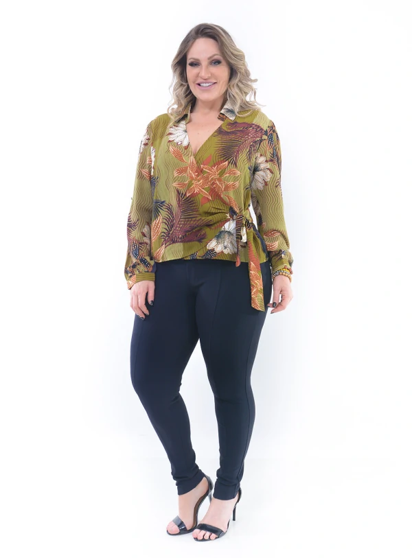 Blusa Plus Size Encantadora