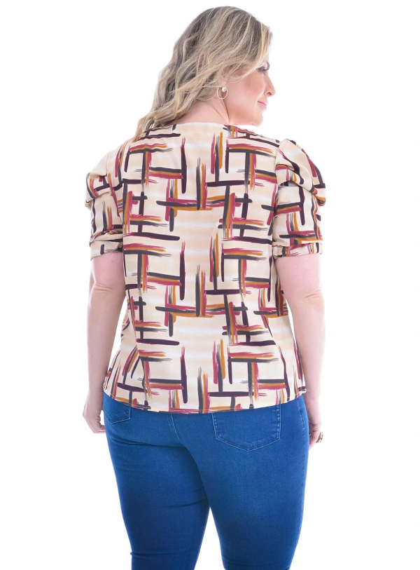 Blusa Plus Size Cartagena