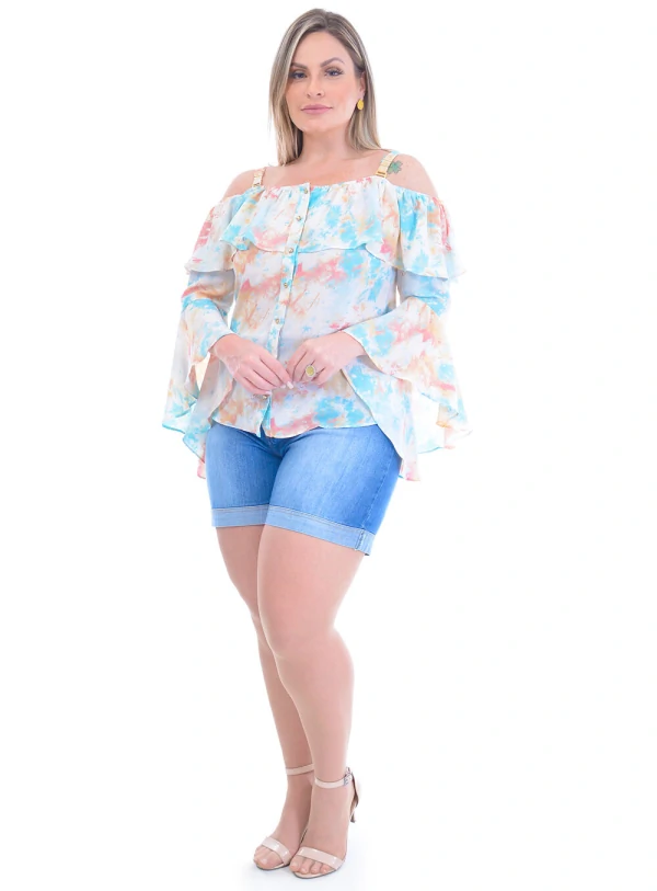 Blusa Plus Size Aretha