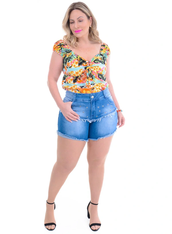 Blusa Plus Size Margarete