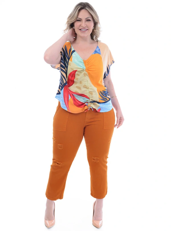 Calça Jeans Plus Size Sol