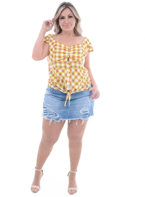 Blusa Plus Size Inspiração