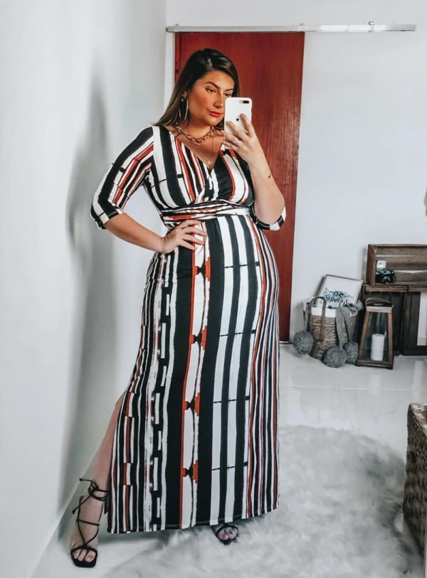 Vestido Plus Size Adamantina