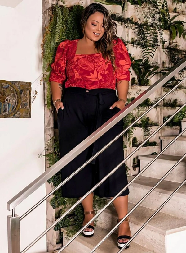 Blusa Plus Size Jaque