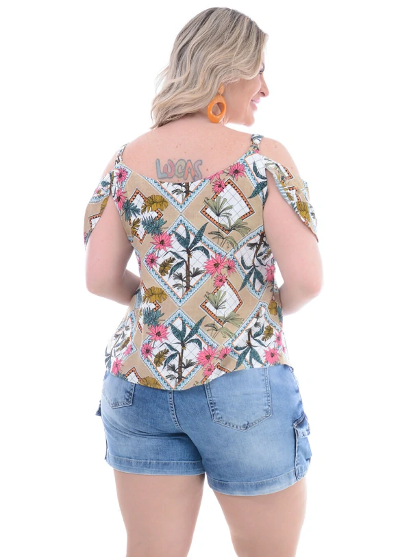 Blusa Plus Size Capricórnio