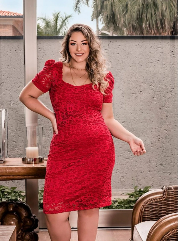 Vestido Plus Size Bruna