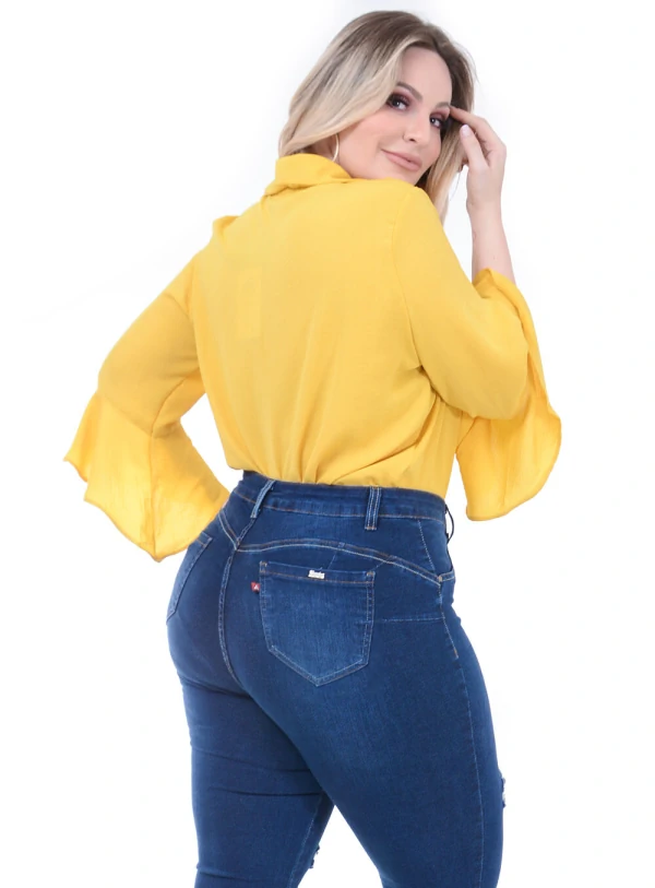 Blusa Predilect´s Botoes Plus Size