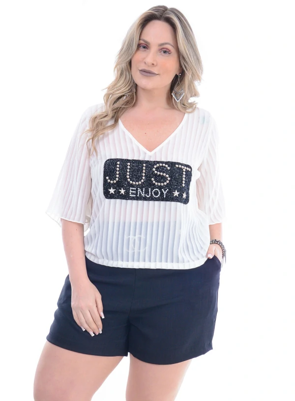 Blusa Plus Size Perfeita