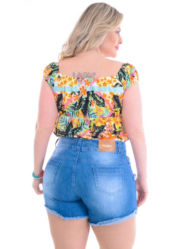 Blusa Plus Size Margarete