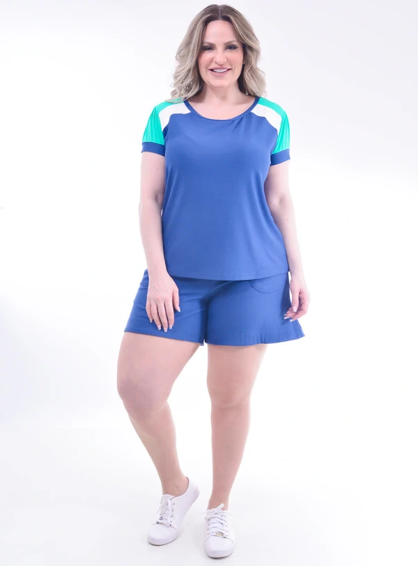 Conjunto Plus Size Curto