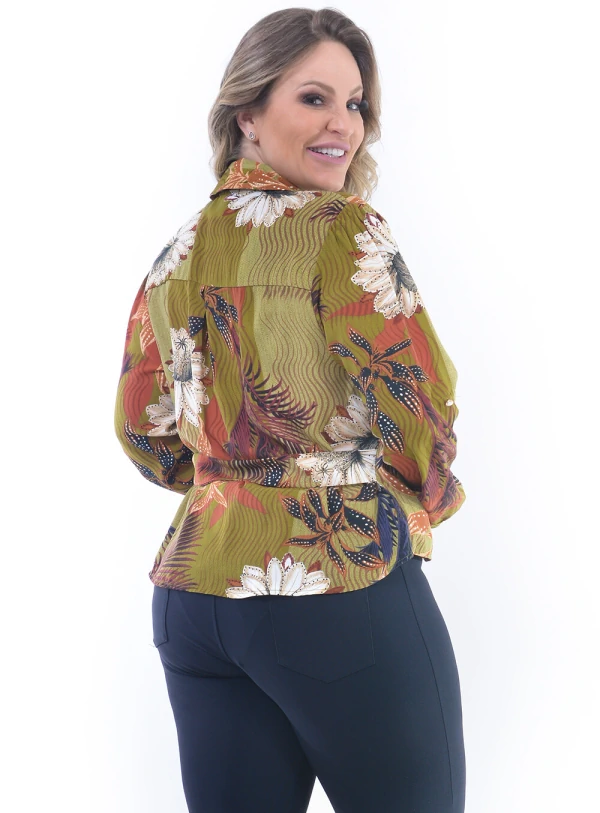 Blusa Plus Size Encantadora