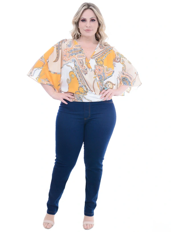 Blusa Plus Size Xangai