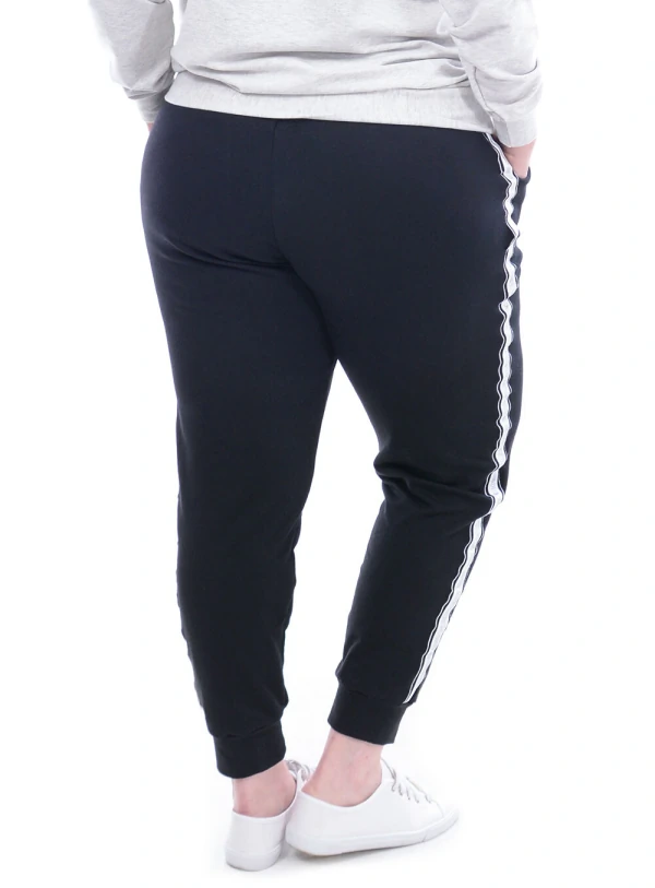 Calça Jogger Plus For You Moletinho Plus Size