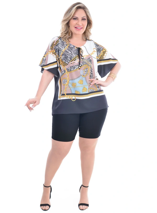 Blusa Plus Size Rosângela