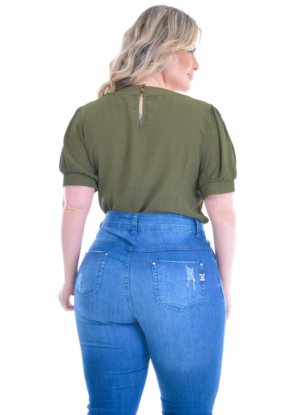 Blusa Plus Size Saragoça