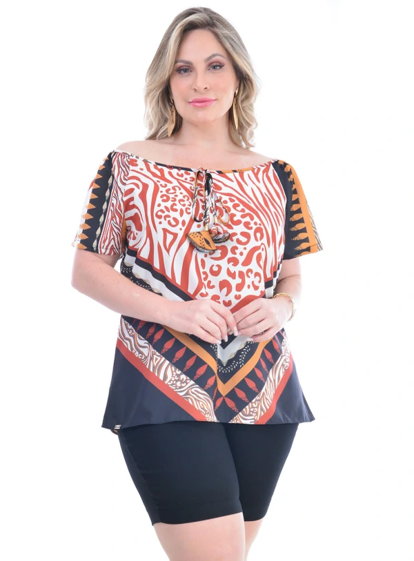 Blusa Plus Size Romilda