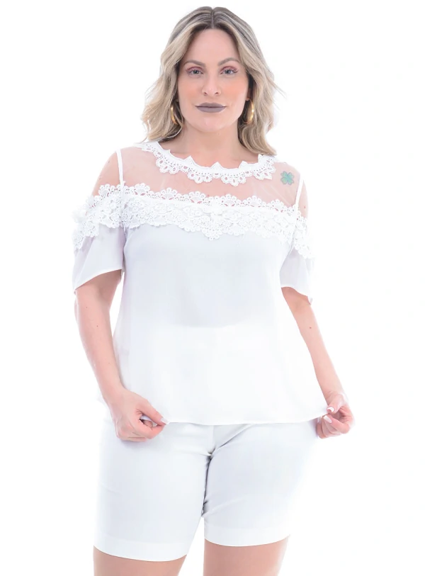 Blusa Plus Size Querida