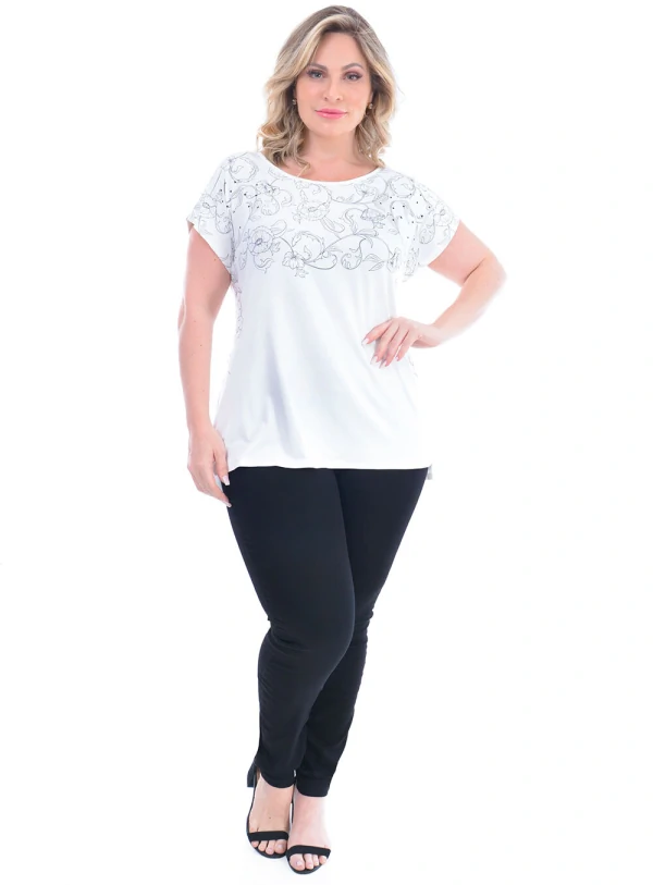 Blusa Plus Size Mariete