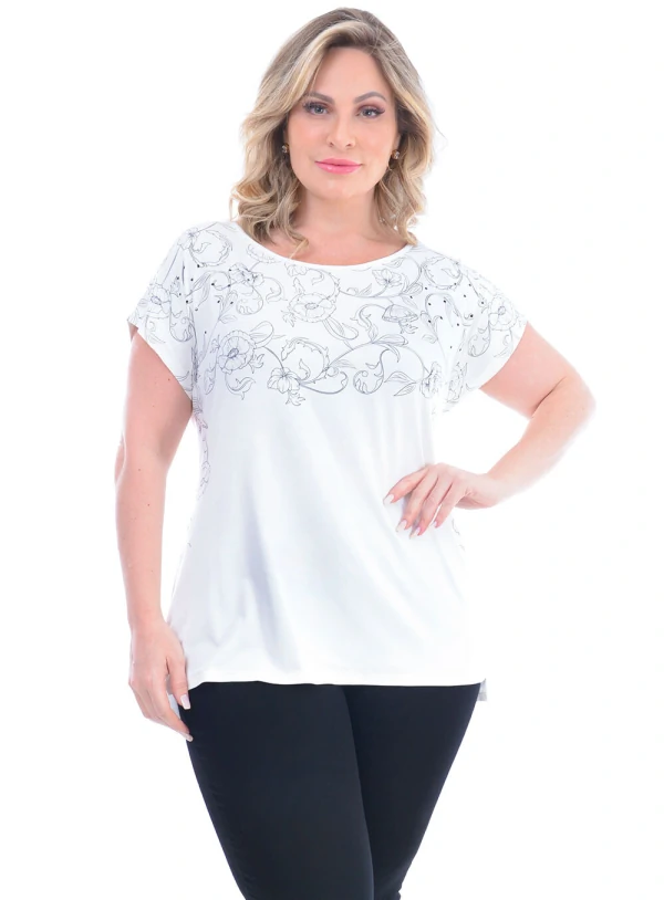 Blusa Plus Size Mariete