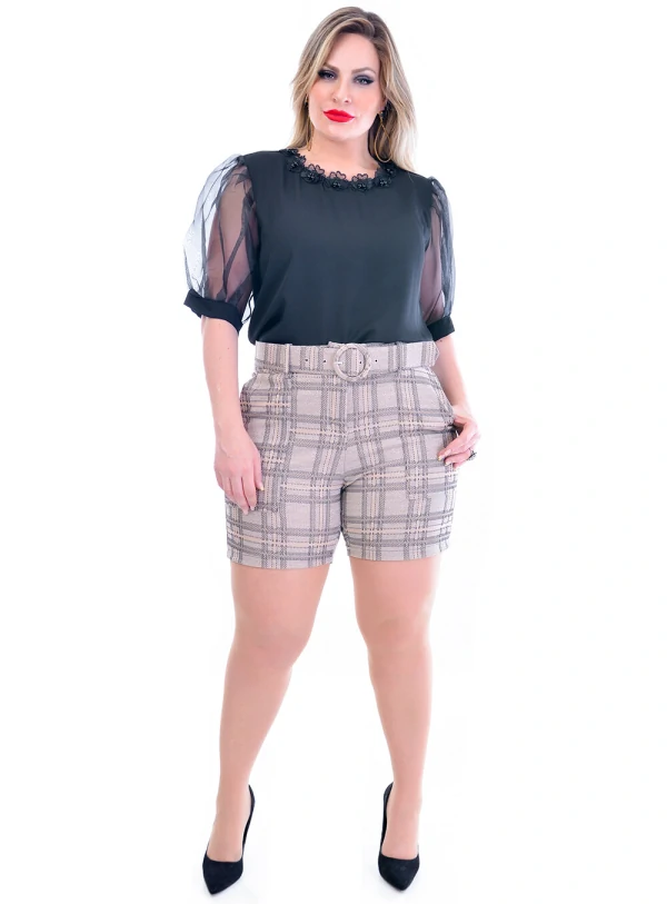 Blusa Plus Size Glaucia