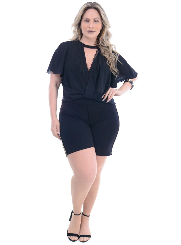Blusa Plus Size Equilibrada