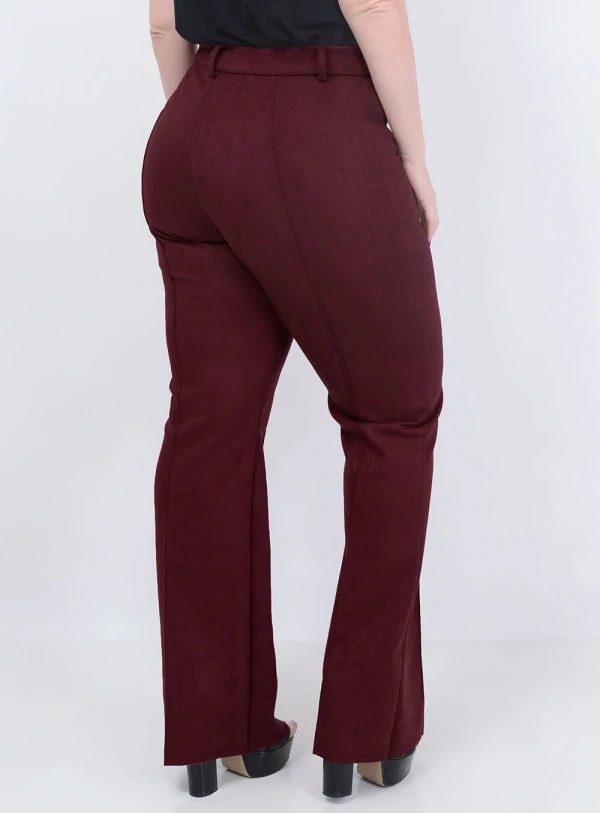 Calça Julia Plus Suede Plus Size