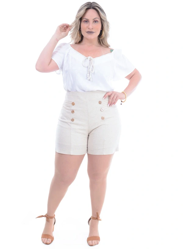 Blusa Plus Size Respeitável